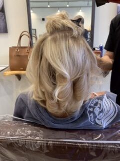 Wash and Blow salon client result