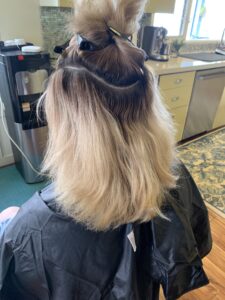 Wash and Blow salon client result