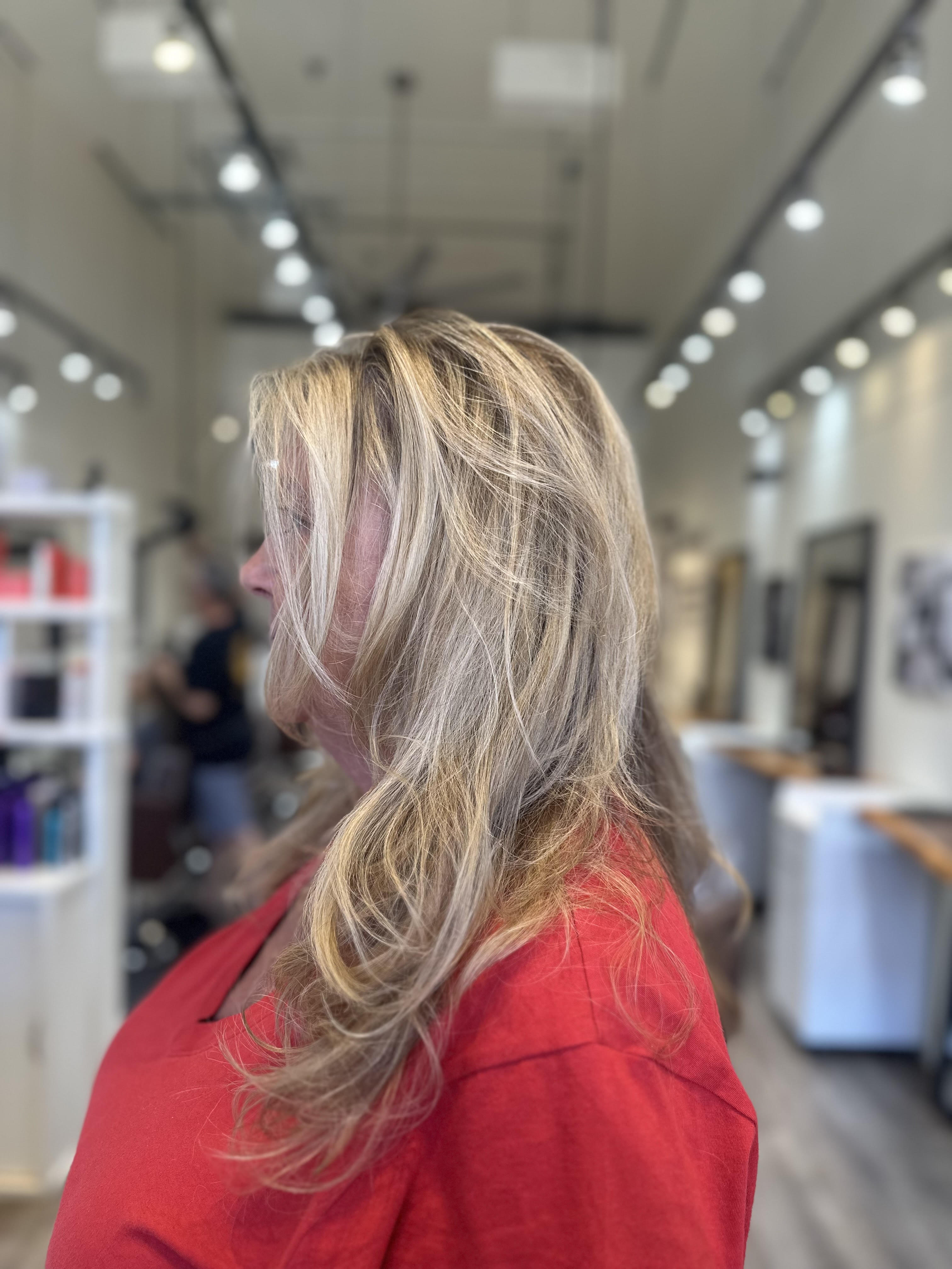 Before hair transformation